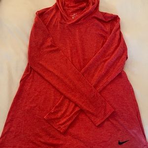 Nike dri-fit lightweight pullover with hood